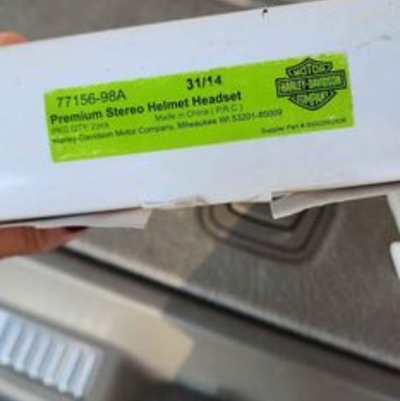 Motorcycle helmet headset - Picture 1 of 4